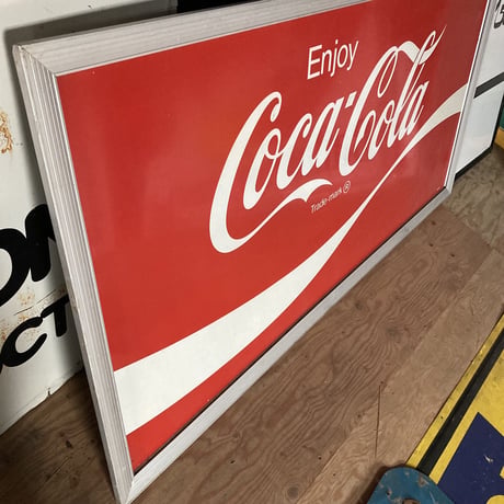 COCA-COLA　ヴィンテージ　大型看板　11-294