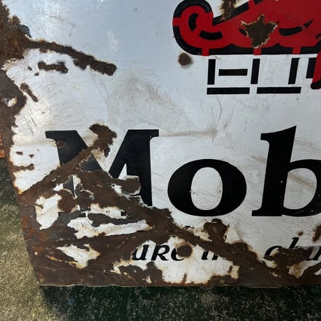 ヴィンテージ　Mobil Gargoyle VTG sign S-16-9