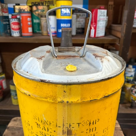 Vintage SUNOCO オイル缶 20-362-1