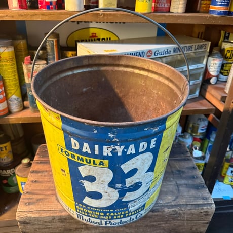 Vintage DAIRYADE  FORMULA 33 メタルペール 21-152