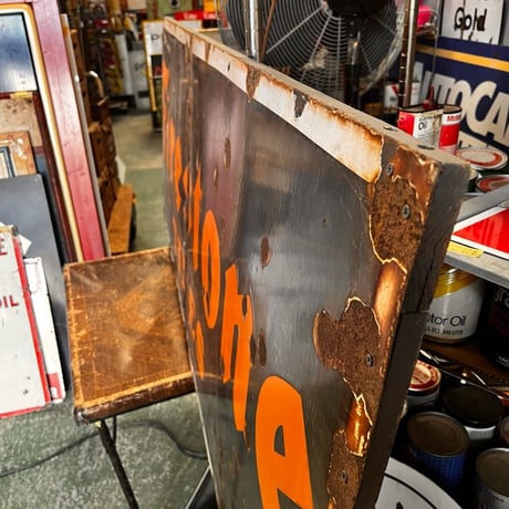 【希少!!】Vintage FIRESTONE ホーロー大型看板 18-309