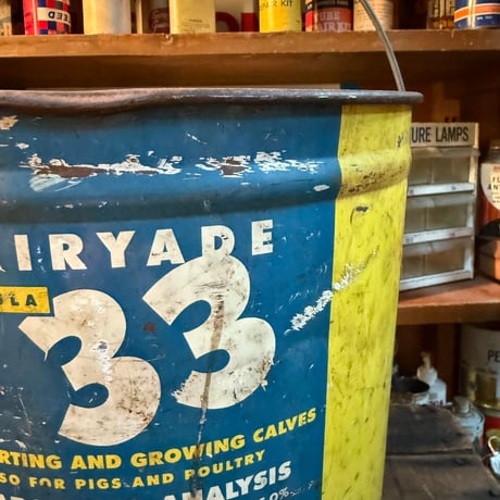 Vintage DAIRYADE  FORMULA 33 メタルペール 21-152