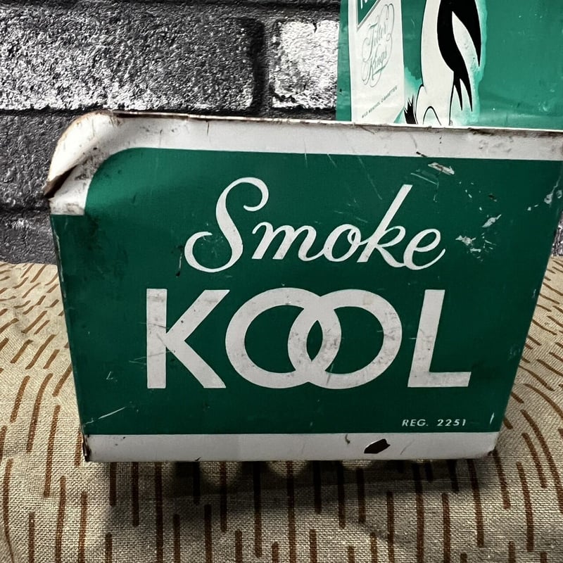 1950's KOOL クール ビンテージ マッチホルダー BOX 看板 タバコ