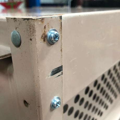 [02] WORLEY社 ヴィンテージ ス チールバスケットロッカー
