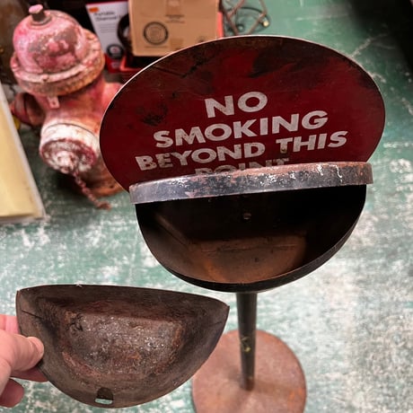 ヴィンテージ　スタンド型灰皿　Ash Tray 16-125