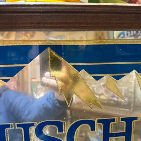 Vintage BUSCH パブミラー 20-88