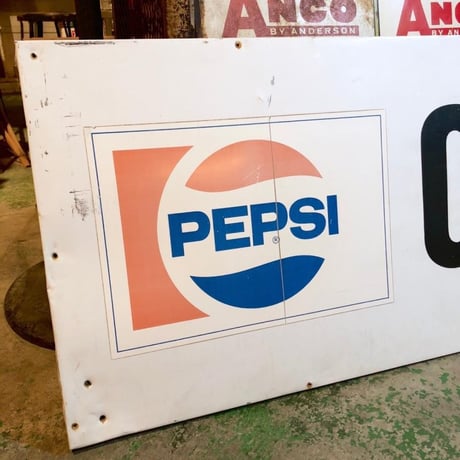 PEPSI ヴィンテージ 大型看板 Cash Saver