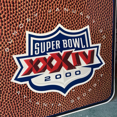 Miller Lite × SUPER BOWL　ヴィンテージ　看板　14-352
