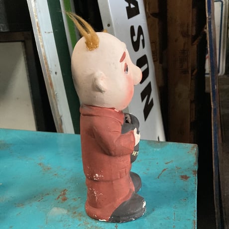 ヴィンテージ　RETIREMENT FOUND　セラミック　貯金箱　15-6-1