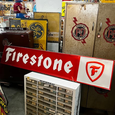 Vintage Firestone SIGN 1-40-2