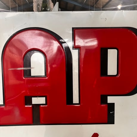 Vintage AP MUFFLERS 特大看板 20-196