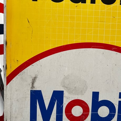 Vintage Mobil 両面 SIGN 19-306
