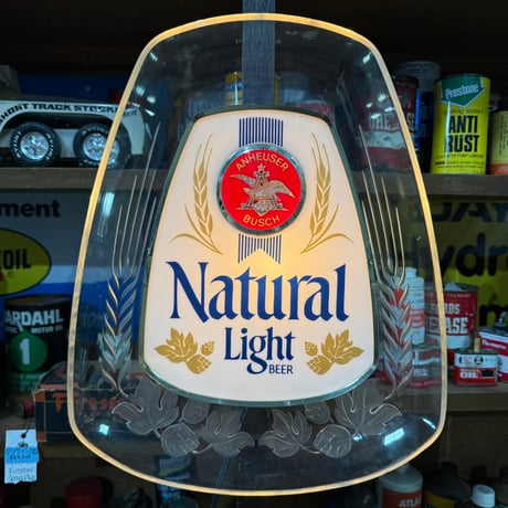 Vintage Natural Light Beer ウォールライト 12-232