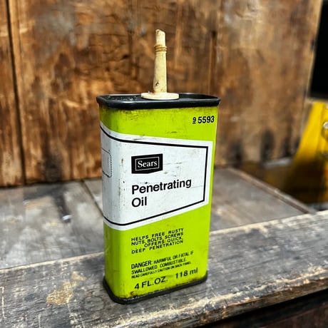 Vintage Sears Penetrating Oil Can 16-c-62