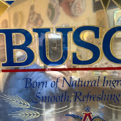 Vintage BUSCH パブミラー 20-88