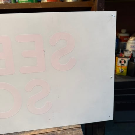 Vintage SEE YOU SOON DUNKINDONUTS プラスチック看板 21-27-2