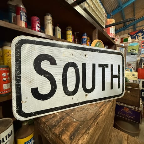 Vintage SOUTH ロードサイン 18-81-29