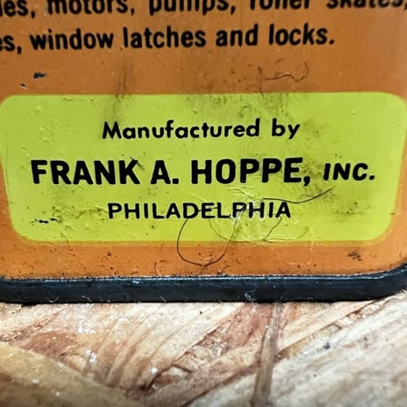 Vintage HOPPE'S OIL CAN 16-c-44