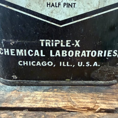 Vintage TRIPLE-X OIL CAN 20-359
