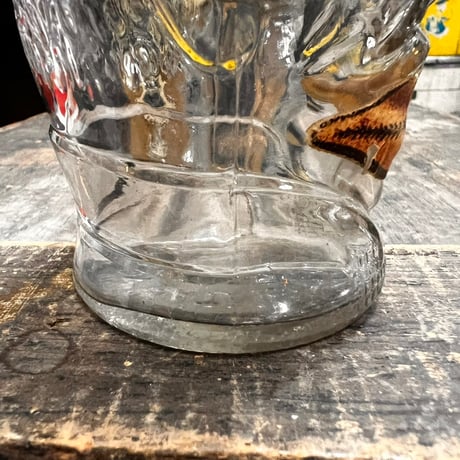 Vintage Glass Coin Bank 18-143