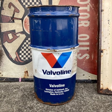 VALVOLINE　ヴィンテージ　OILドラム缶