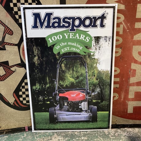 Masport　ヴィンテージ　エンボスサイン　14-353