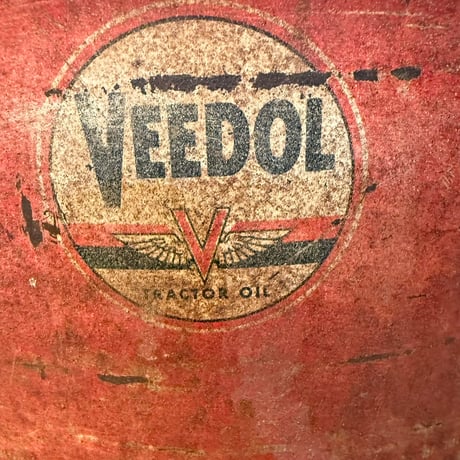 Vintage VEEDOL オイル缶 20-34