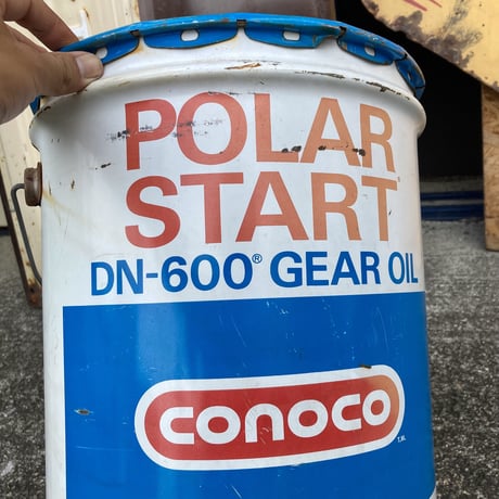 conoco　ヴィンテージ　オイル缶　15-122
