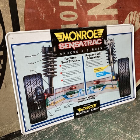 MONROE　ヴィンテージ　看板　12-146