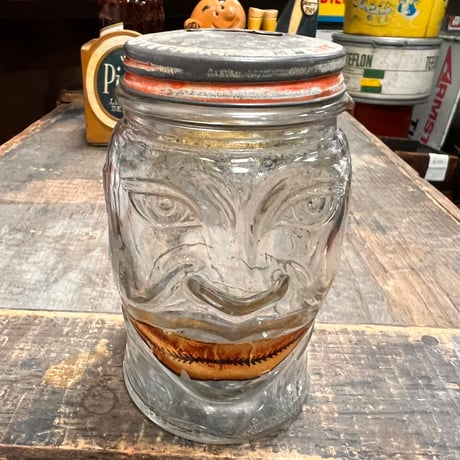 Vintage Glass Coin Bank 18-143