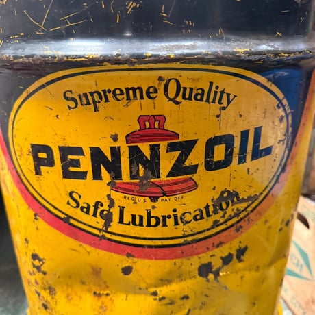Vintage PENZZOIL ドラム缶 20-182