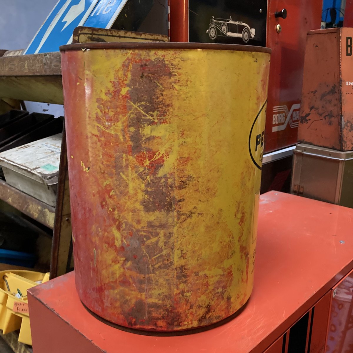 ペンゾイル 空ドラム缶 約60リットル PENNZOIL ヴィンテージ ペンゾイル 空ドラム缶 約60リットル PENNZOIL ヴィンテージ