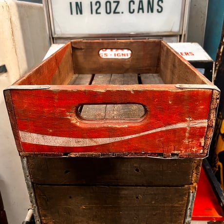 Vintage Coca-cola Wood Crate 18-38-24