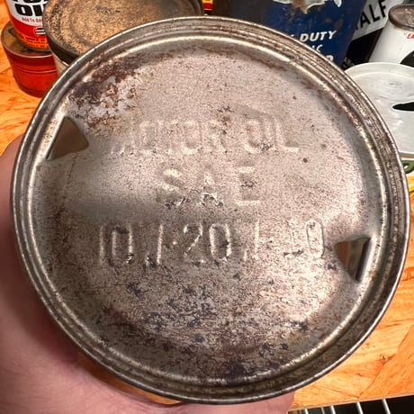 Vintage Gulf OIL Can 11-161-6