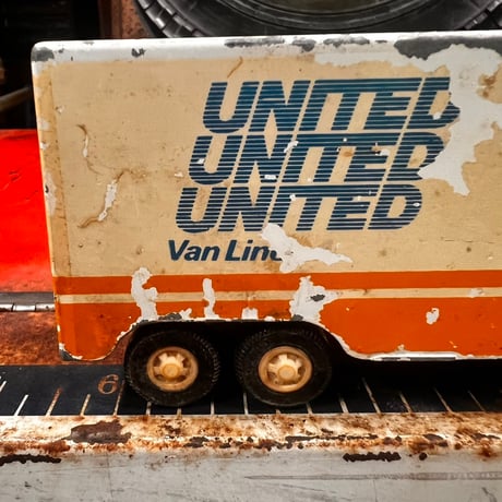 Vintage minicar UNITED Vanline トレーラー 20-389-15