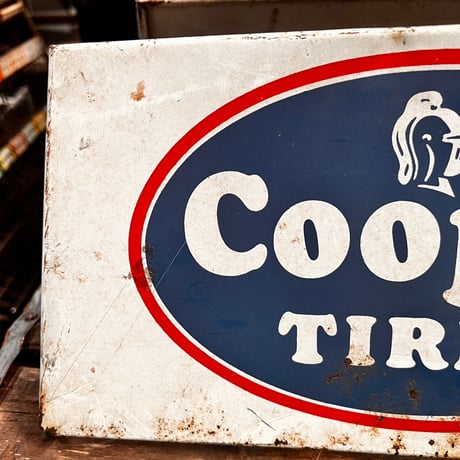 Vintage Cooper Tires ディスプレイラック 18-152