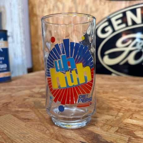 Vintage DIET PEPSI glass 19-20-1