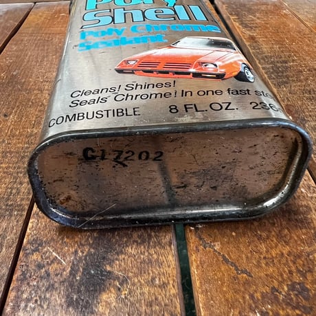 Vintage Poly Shell Can 16-c-17