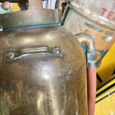ヴィンテージ　ACE社製　真鍮　消火器　14-230