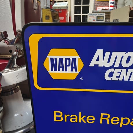 NAPA AutoCareCenter Vintage　両面置き型看板　14-274