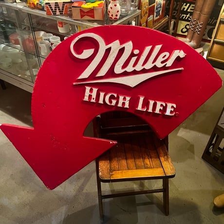 Vintage Miller beer 矢印 Sign 16-298