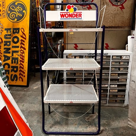 Vintage WONDER BREAD DISPLAY RACK 19-33