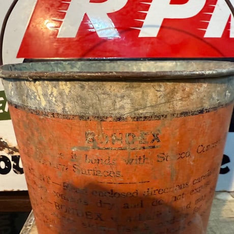 Vintage BOND EX Cement Paint ペール缶 21-284-1