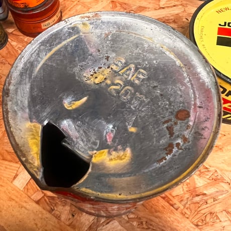 Vintage Texaco Motor Oil Can 16-c-71