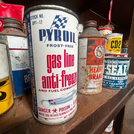 Vintage PYROIL Oil 缶 16-c-28
