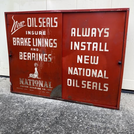 NATIONAL　ヴィンテージ　パーツキャビネット