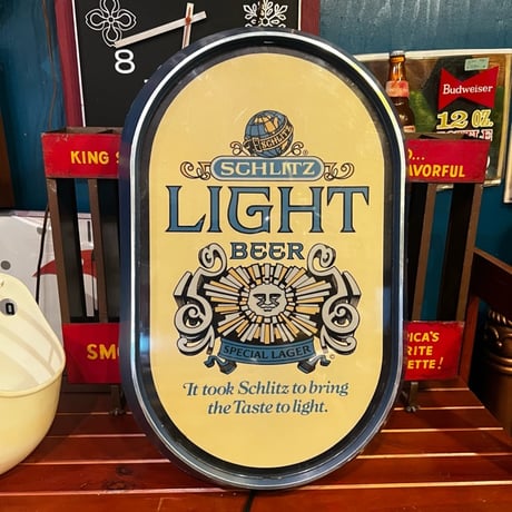 Vintage SCHLITZ Beer Light 17ー334