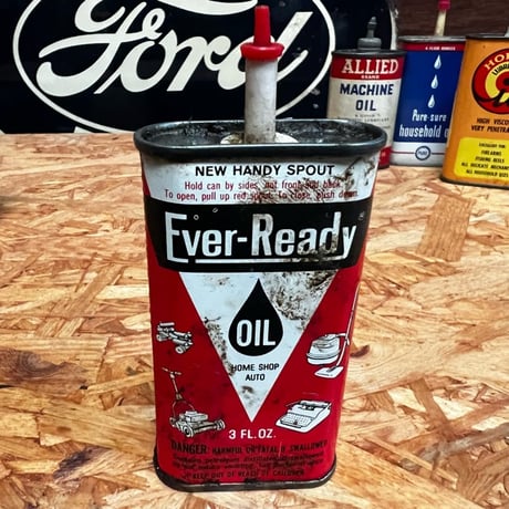 Vintage EVER READY OIL CAN 16-c-50