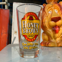 HONEY BROWN　ヴィンテージ　ビアーグラス　16-474