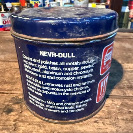 Vintage  NEVR-DULL 缶 20-355